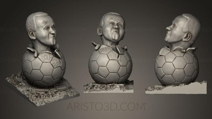 Busts and bas-reliefs of famous people (BUSTC_0246) 3D model for CNC machine